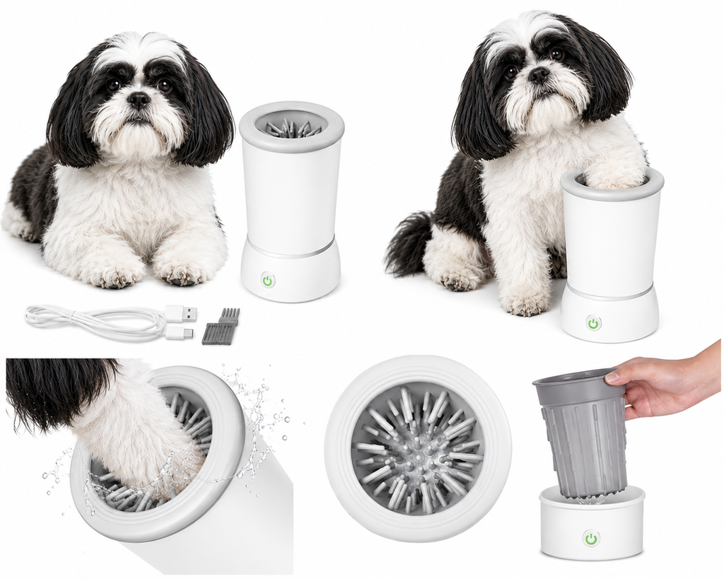 Powpies Electric Paw Washer — Clean Paws in Seconds