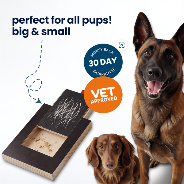 Powpies Nail Scratch Board — Stress-Free Dog Nail Filing