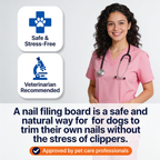 Powpies Nail Scratch Board — Stress-Free Dog Nail Filing