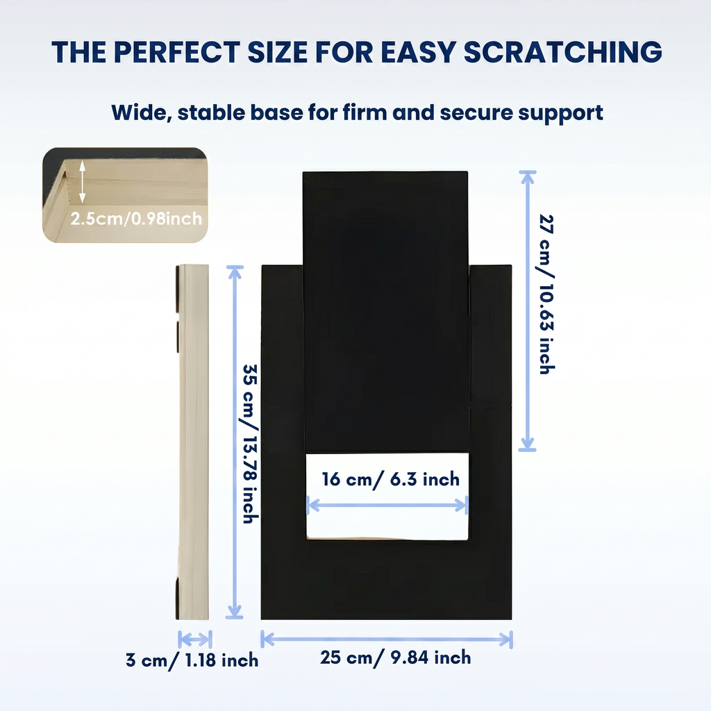 Powpies Nail Scratch Board — Stress-Free Dog Nail Filing